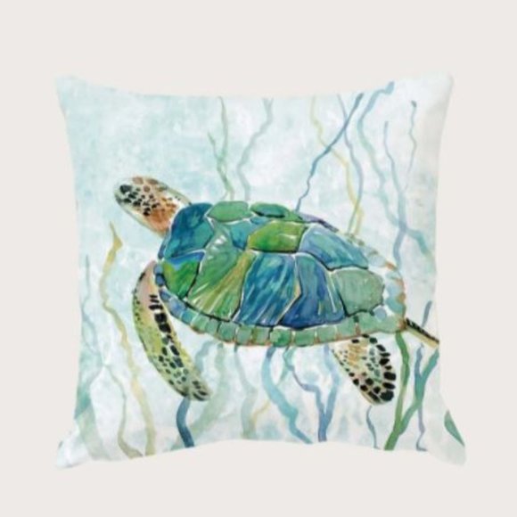Turtle throw pillow - Picture 1 of 4